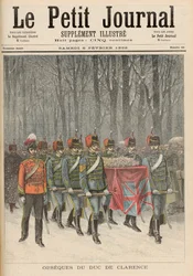 Begrafenis van Albert Victor (1864-92) Hertog van Clarence, uit 
